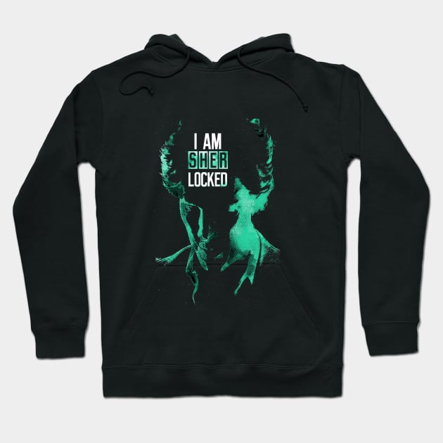 I am Sherlocked Hoodie by pankajbhambriartworks